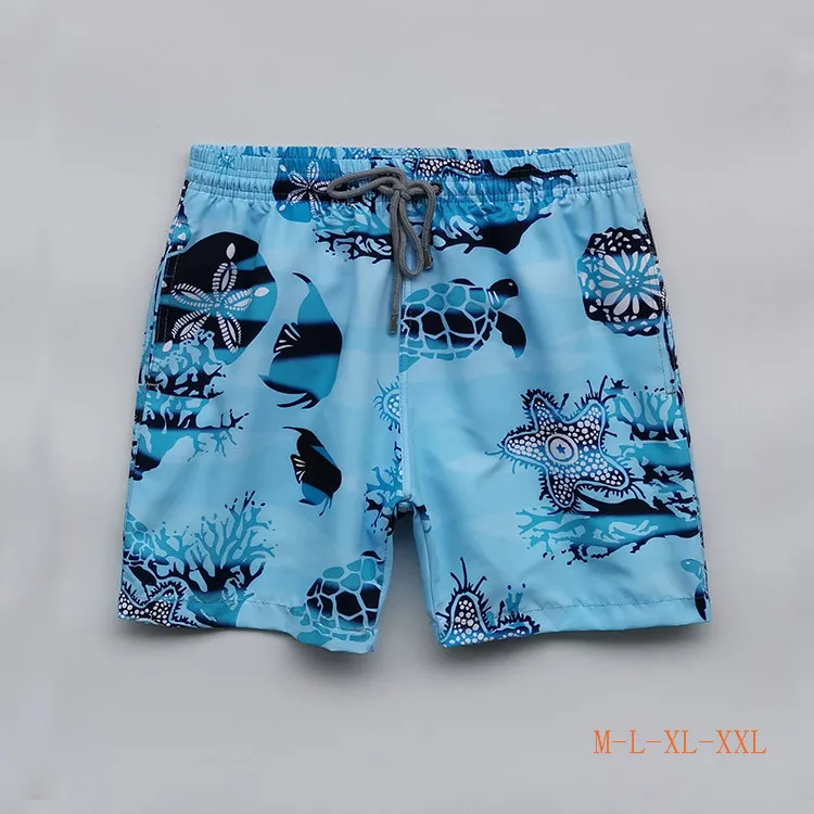 Wholesale polyester swimwear undersea world Animal custom logo mesh beach shorts swimshort boardshorts surf