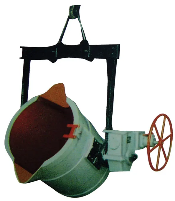 Foundry Steel Pouring Ladle/ Molten Iron Transfer Ladle for Casting