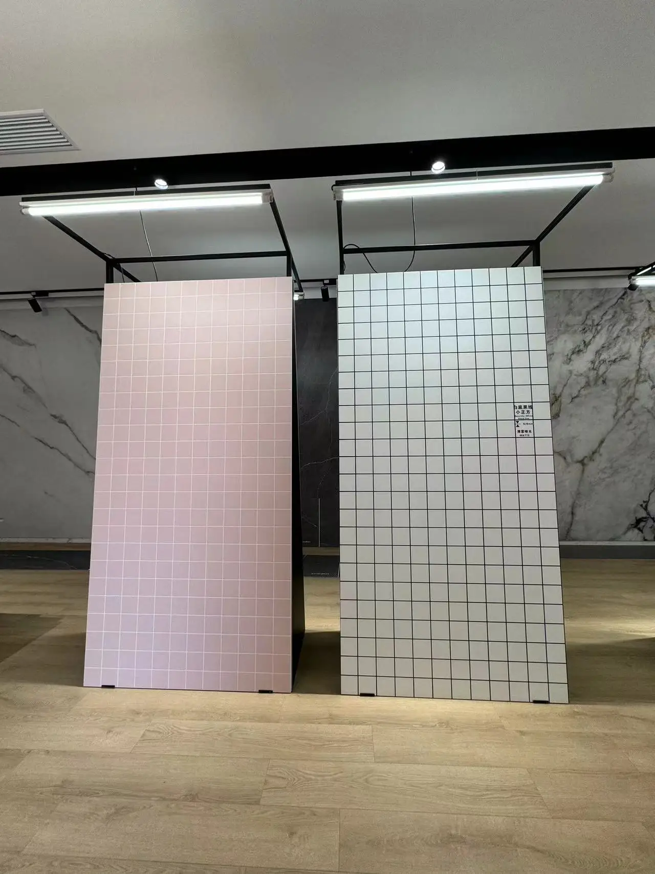 Two-story structural wall panels calcium carbonate wall panel TV wall paneling