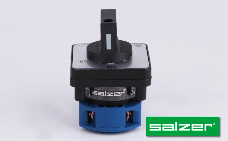 SALZER SA25 25Amp OFF-ON 2 position 2Pole 61002 cam switch disconnect switch rotary selector  (TUV,CE and CB Approved)
