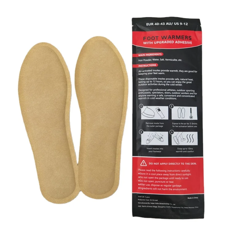 Winter Self-heating Insole Shoe Pad Foot Warmer Pad for Men Women Shoes Sportsman and Outdoor Sports Hot & Cold Packs CN;GUA