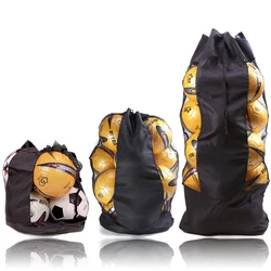 Professional Sport Equipment Drawstring Mesh Sack Basketball Ball Bags Football Soccer Mesh Ball Bag