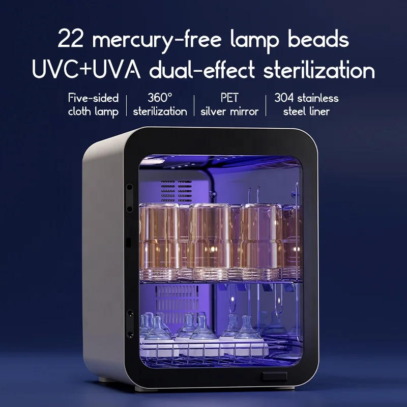 New Arrivals High Quality OEM Smart 22L Baby Infant Kids Bottle Sterilizer