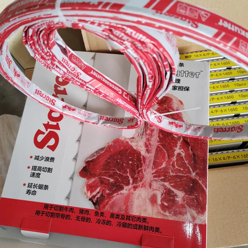 meat band saw blade for cutting frozen bone or fish