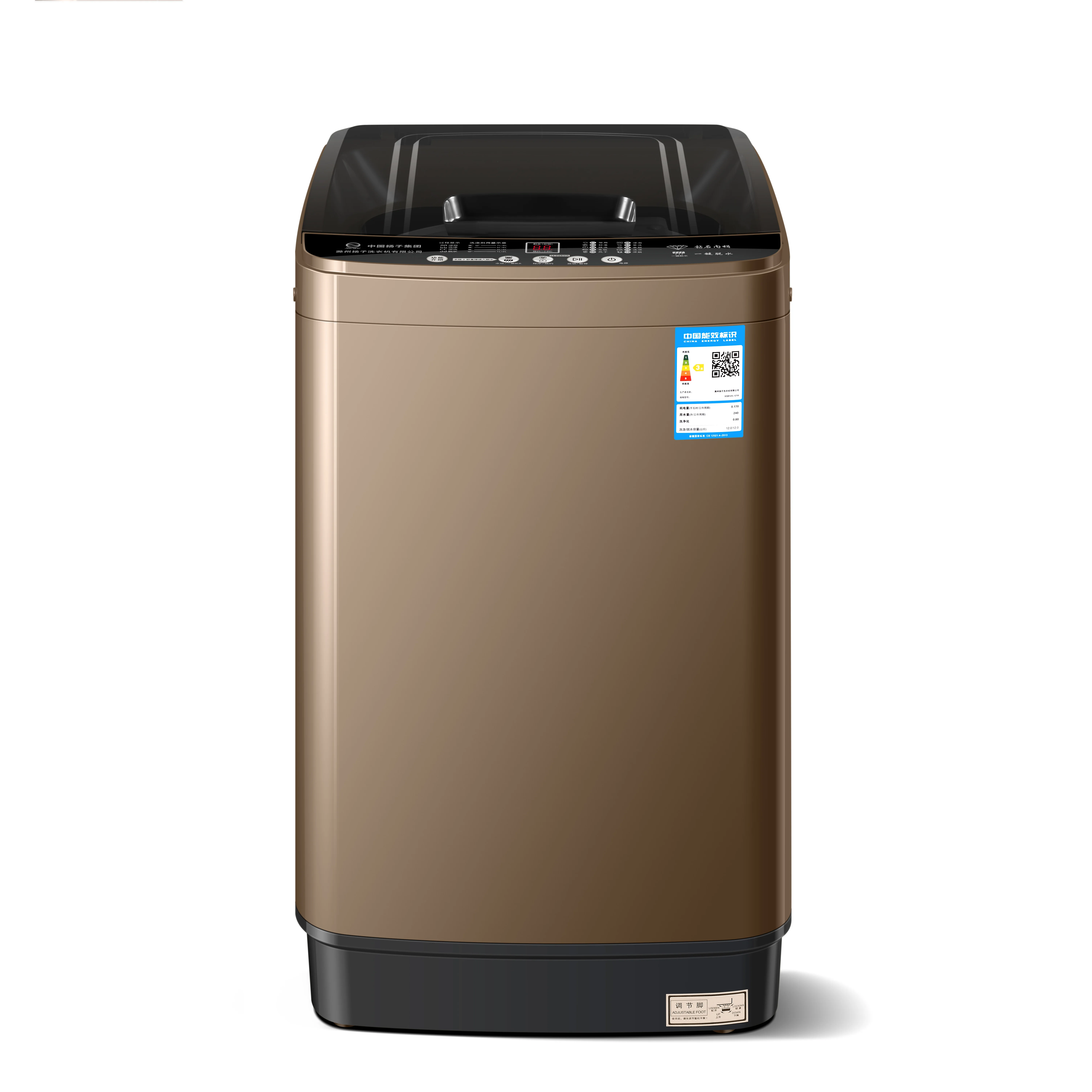 Factory wholesale hot selling fully automatic household washing machine 7KG single bucket top loading English