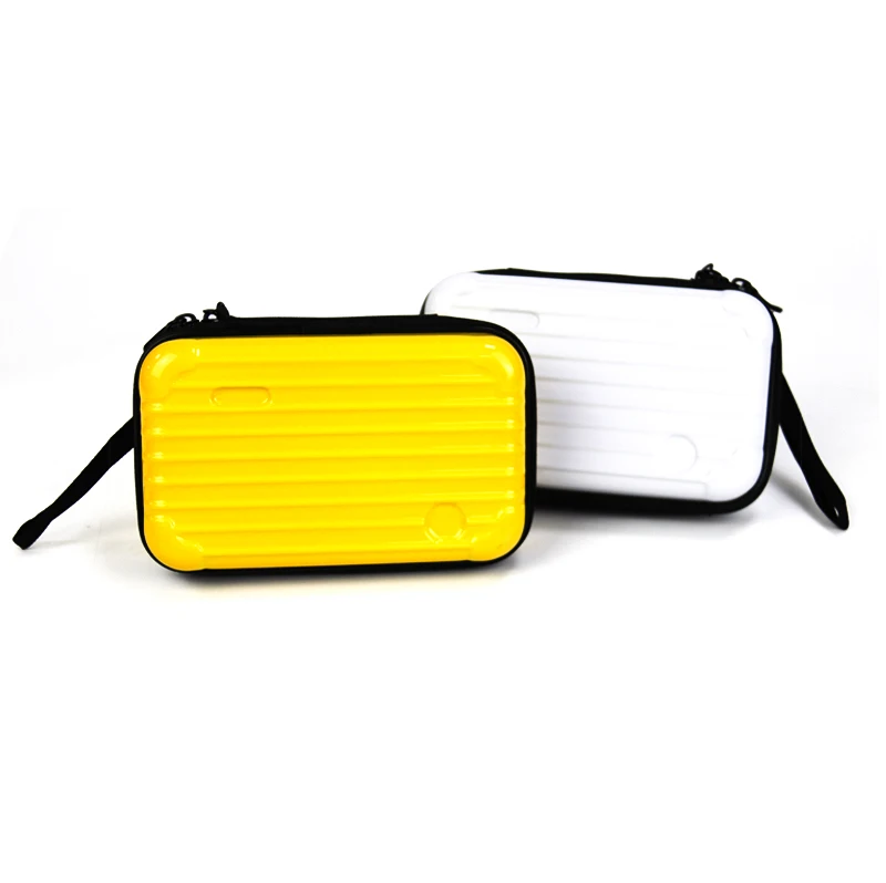 Essential Oils Protective Storage Zipper ABS Bag Portable Travel Essential Oil Carrying Case Roller Bottle Organizer Box