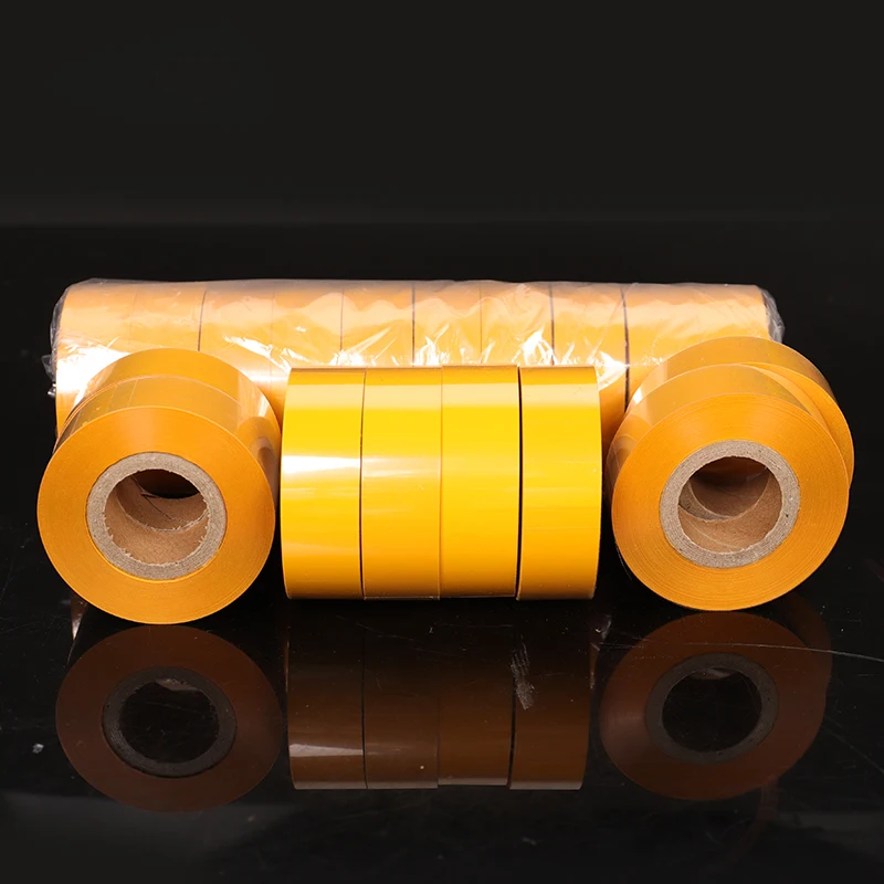 Factory Price 18mm*60m Tire Heat Transfer Marking Ribbon Tire Thermal Transfer Masking Ribbon