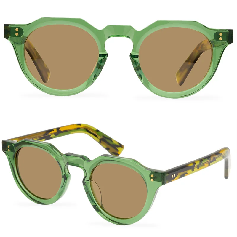 2022 custom brand private label men luxury premium designer acetate polarized sun glasses shades sunglasses