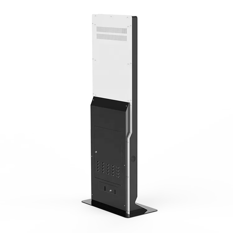 43 Inch Lcd Media Player Floor Standing Menu Boards Advertising Display Touch Screen Digital information Kiosk