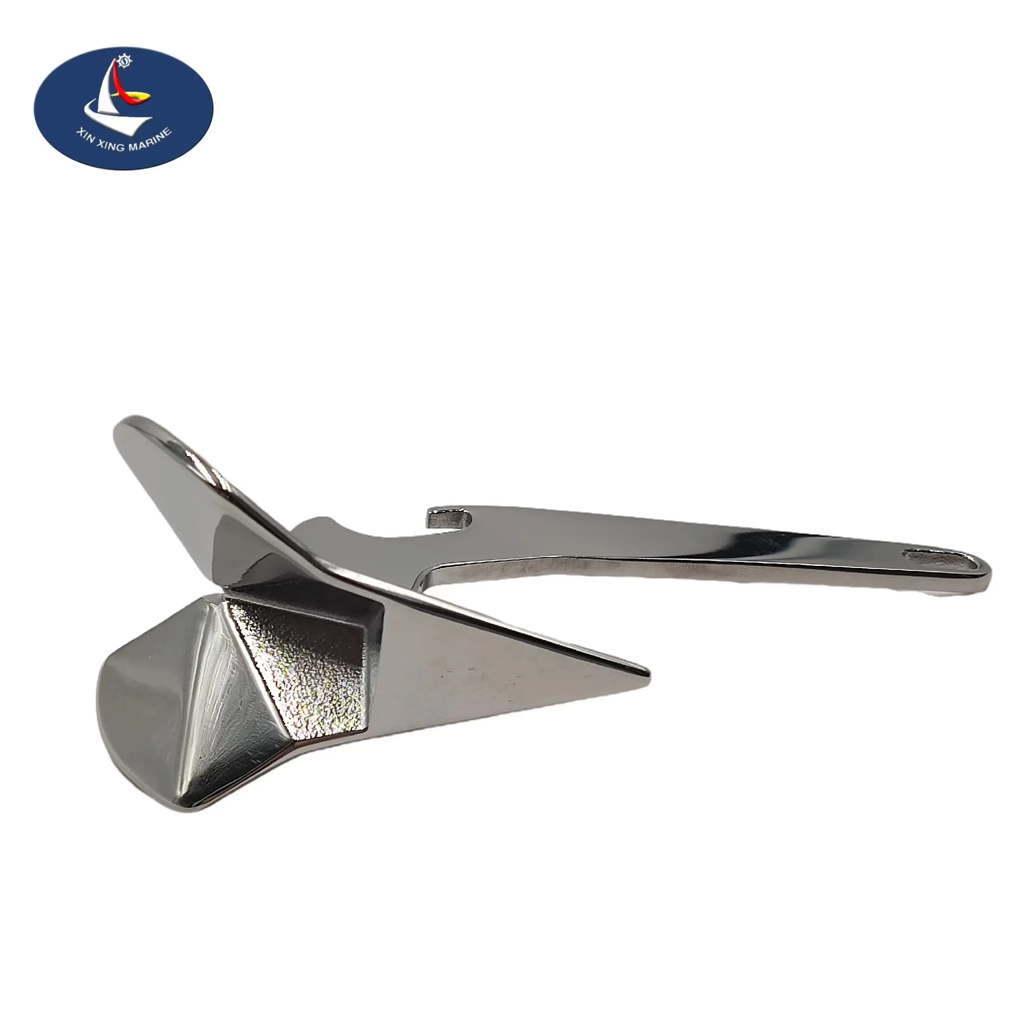 316 stainless steel marine hardware delta boat anchor 20kg bruce anchor 316 stainless steel multi size boat bruce anchor for yac