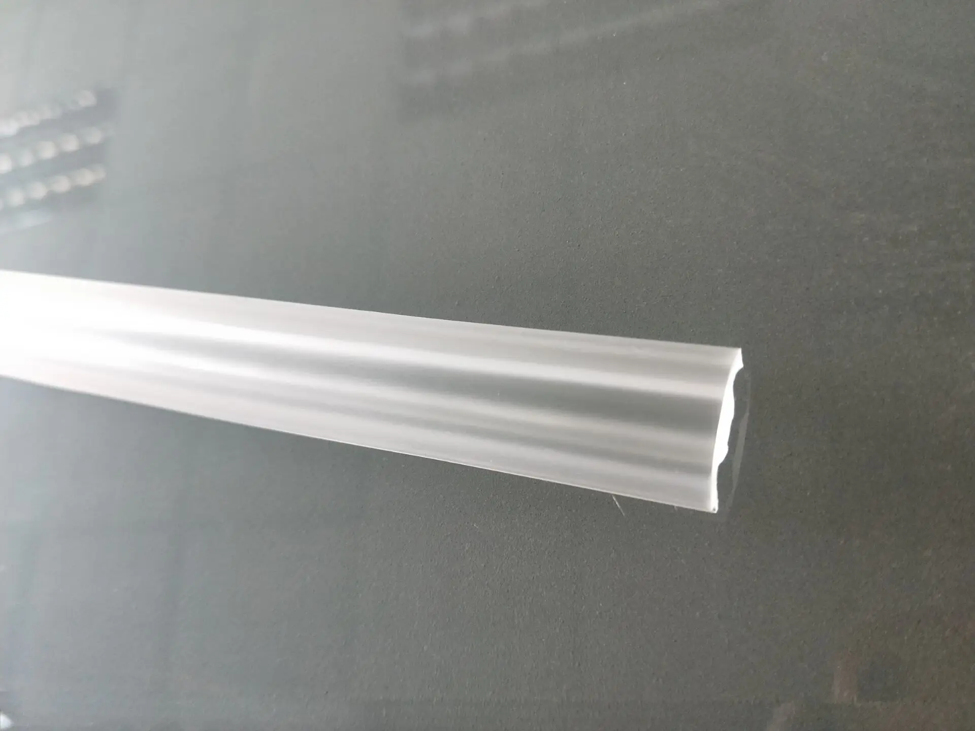 Mini Aluminum Frame Extruded Profile Silicone Diffuser for LED Strip Lights