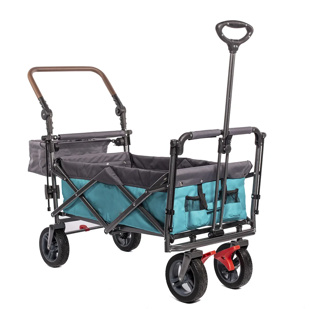 New Ideas Quad Fold Style Wagon Cart From Manufacture Collapsible Garden Folding Wagon