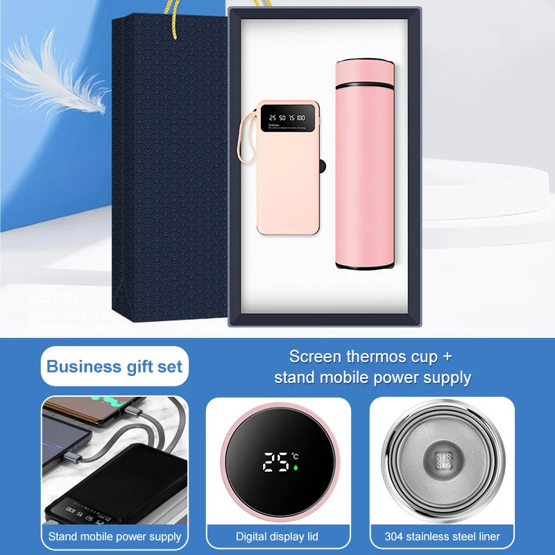 Custom Promotional Luxury Gifts Items Leather Notebook Business Gift Box set Package With Pen And USB Driver corporate gift sets