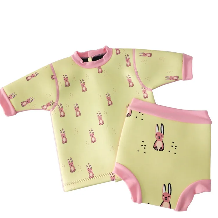 Fashion 2mm neoprene baby swim nappy baby swim wetsuit