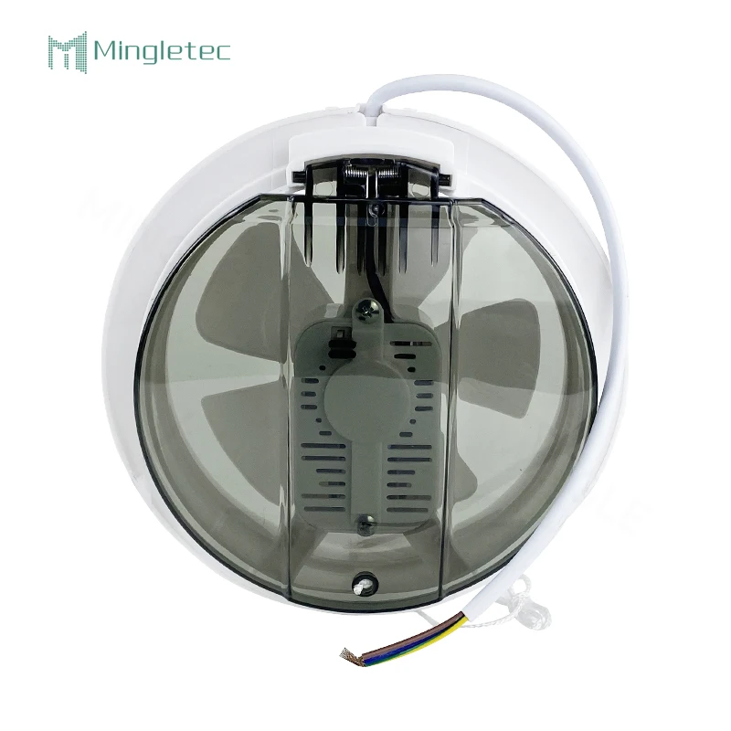 
6 inch Round High Quality Plastic White window Mounted toilet Ceiling Ventilation Exhaust Fan 
