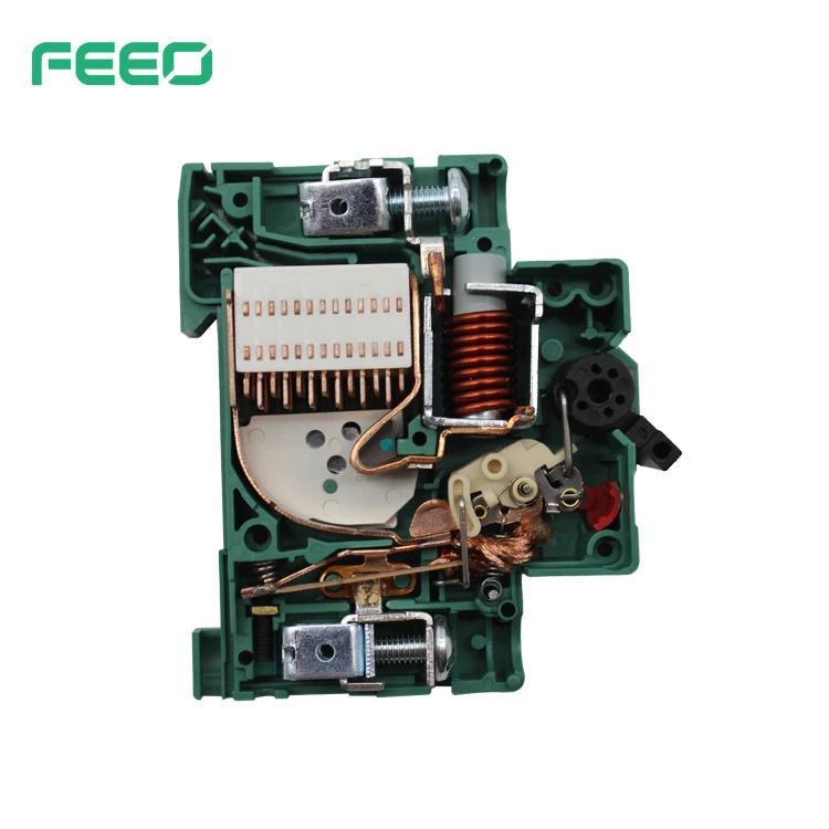 Feeo DC Автоматический выключатель MCB 1P 250A 1-63A короткие в настоящее время защита FPV-63