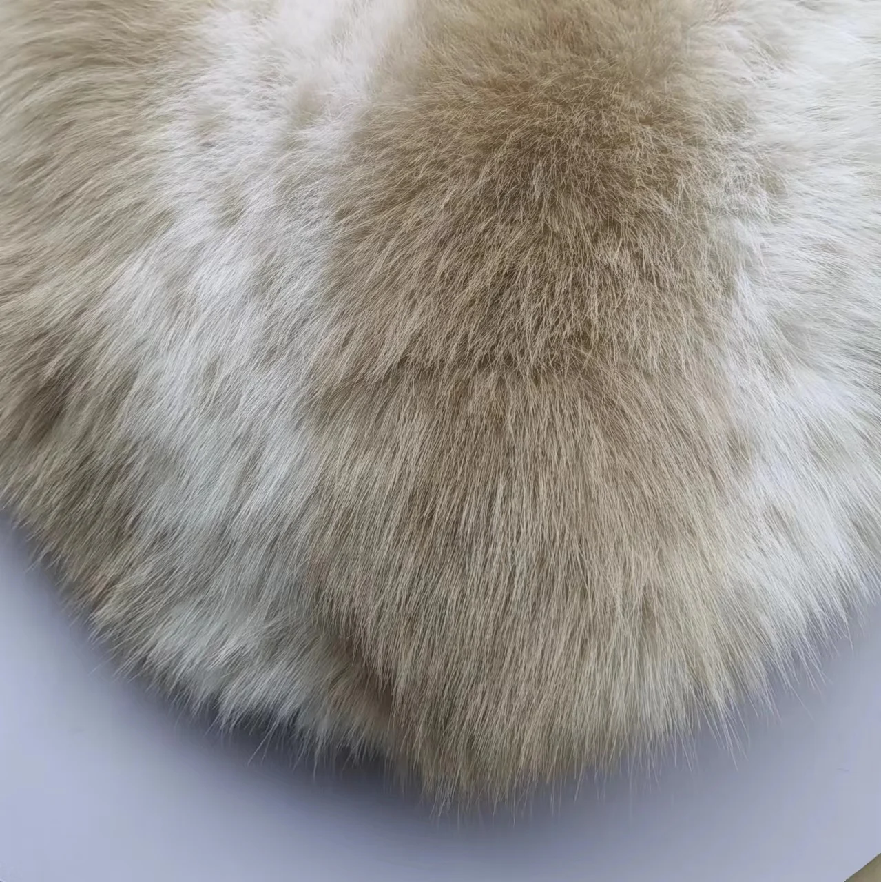 2023 Новое поступление высококачественная ткань с принтом из искусственного меха лисы 1250 г для зимнего пальто и воротников