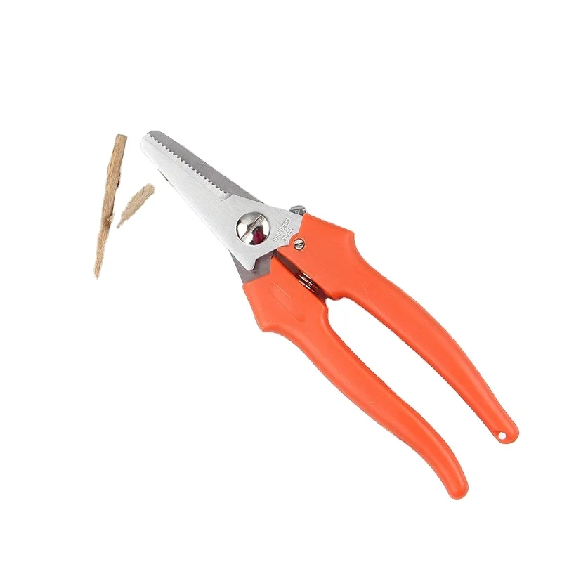 Pruner Trimming Shear Garden Scissors with Stainless Steel Blades