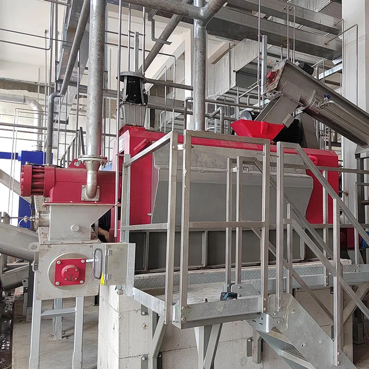 High Efficiency Poultry Waste Rendering Plant  - Fat screw press