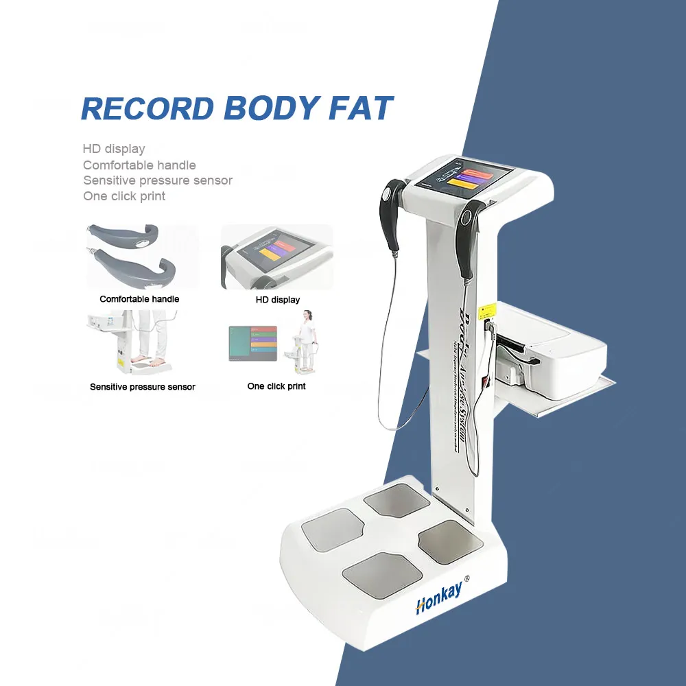 Good Quality Body Composition Scale 3d Body Scanner Measurement Body Fat Health Analyzer Machine For Sale