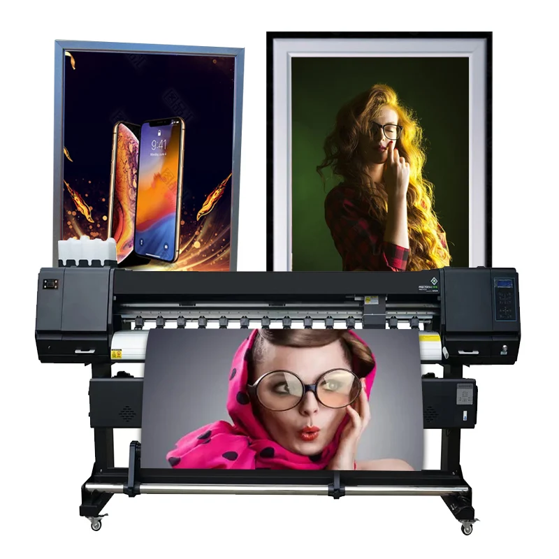 Large Format Inkjet Printer High Speed Fast  Wide Format  Printer Eco Solvent Printer for Industrial