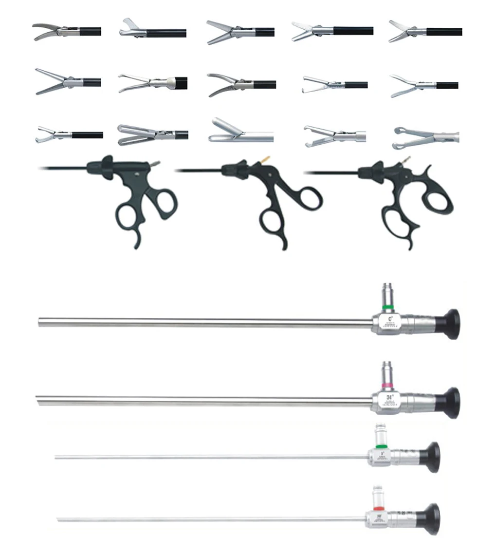 factory price laparoscopic tower with instrument full set equipement