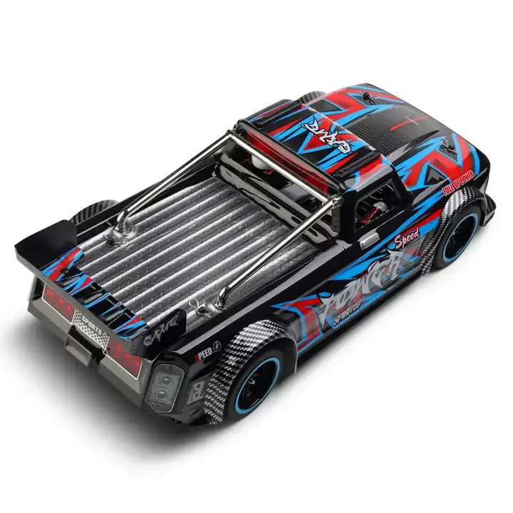 New Trending WLtoys 104072 RC Car 1:10 Brushless 60KM/H High Speed Car Electric Four-Wheel Drive Flat Sports Car Vehicle Model