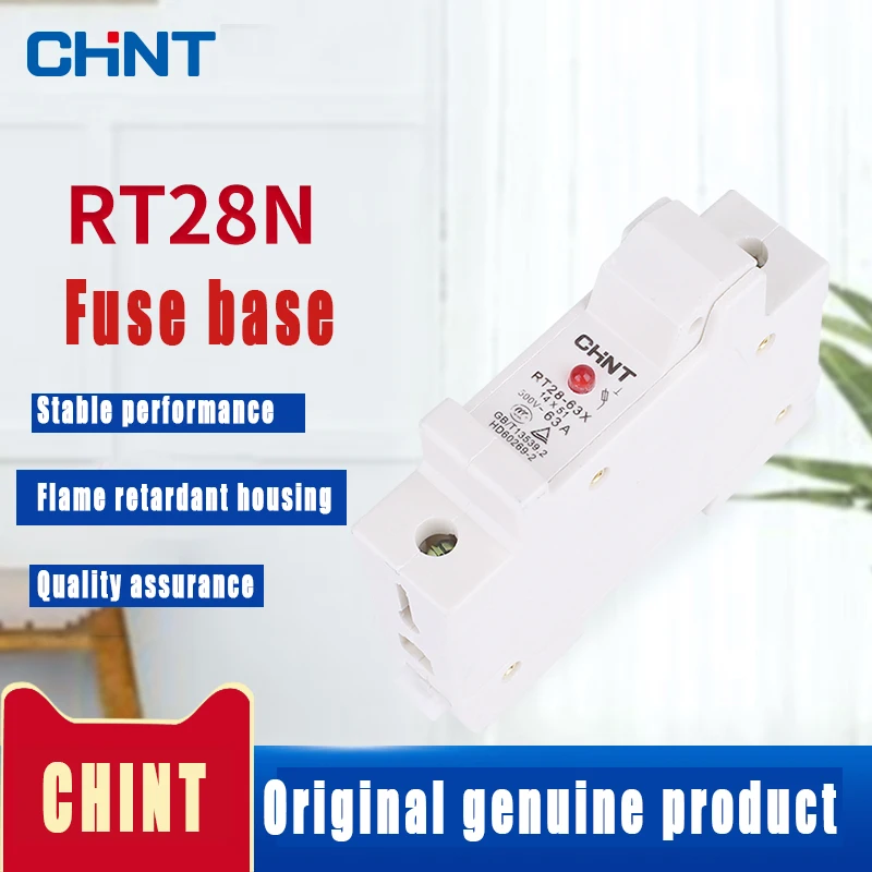 Wholesale CHINT Cylinder Fuse Core Base RT28-63X Fuse holder