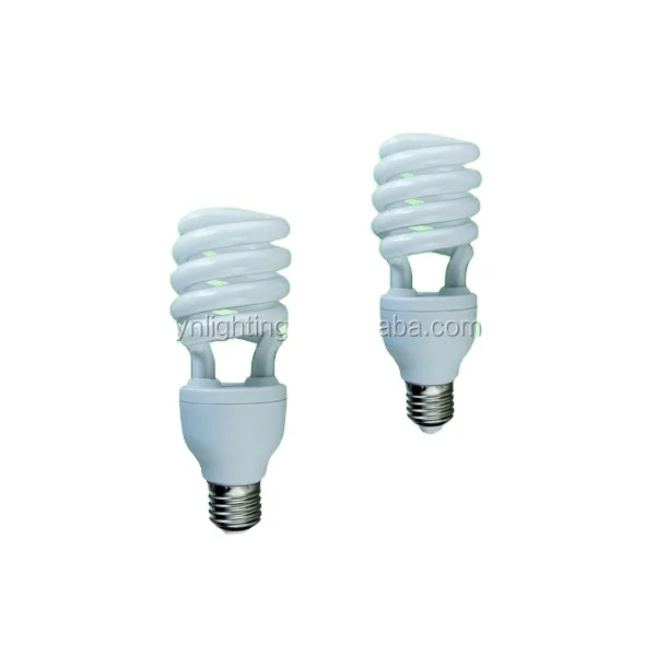 cheap prices 36w 85w B22 E27 half spiral energy saving lamp CFL bulb