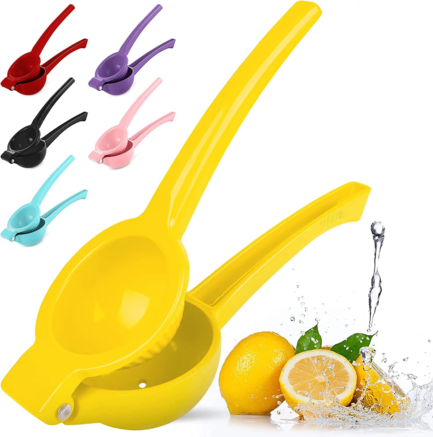 Professional Fruit Manual Juicer Lime Press Metal Citrus Lemon Squeezer