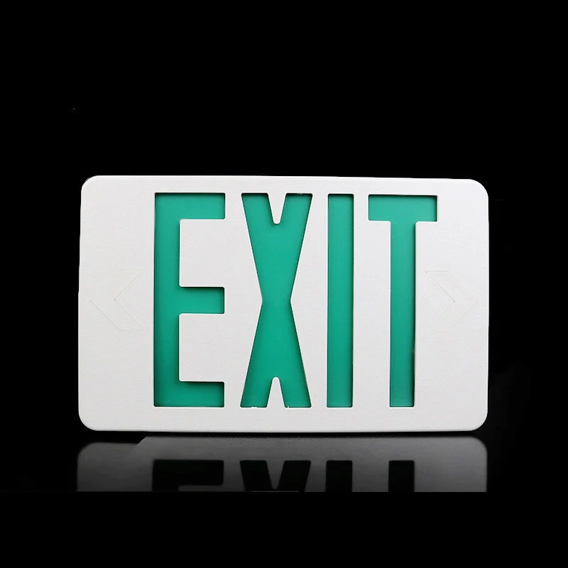 Ceiling-Type Transparent Hanging Tag Led Fire Exit Sign Emergency Lights