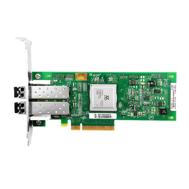 Qlogic QLE2562-CK-SR Dual-Port PCIe-to-8Gbps fiber Channel Adapter HBA Card Optical equipment