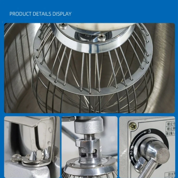 SINMAG Brand Heavy Duty Commercial 20 Liter Cake Mixer Planetary Dough Mixing Mixer Flour Kneader Mixer