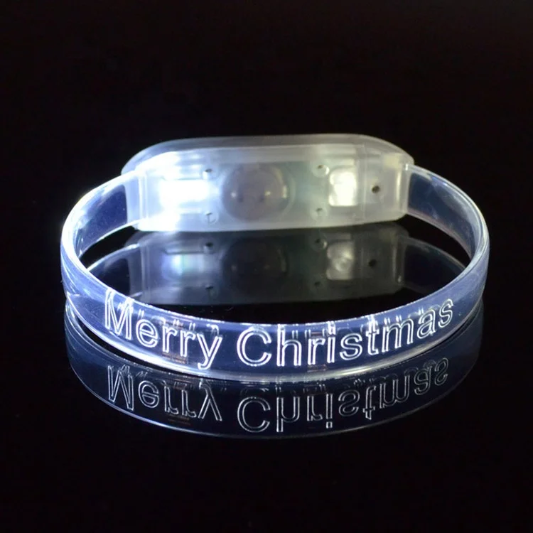 Best Selling Cheap Items 3 Flashing Modes LED Slap Glow Bracelet For Camping