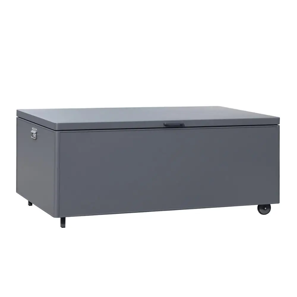 Storing Outdoor Furniture Aluminum Frame PVC Board Outdoor Cushion Box Waterproof Storage box