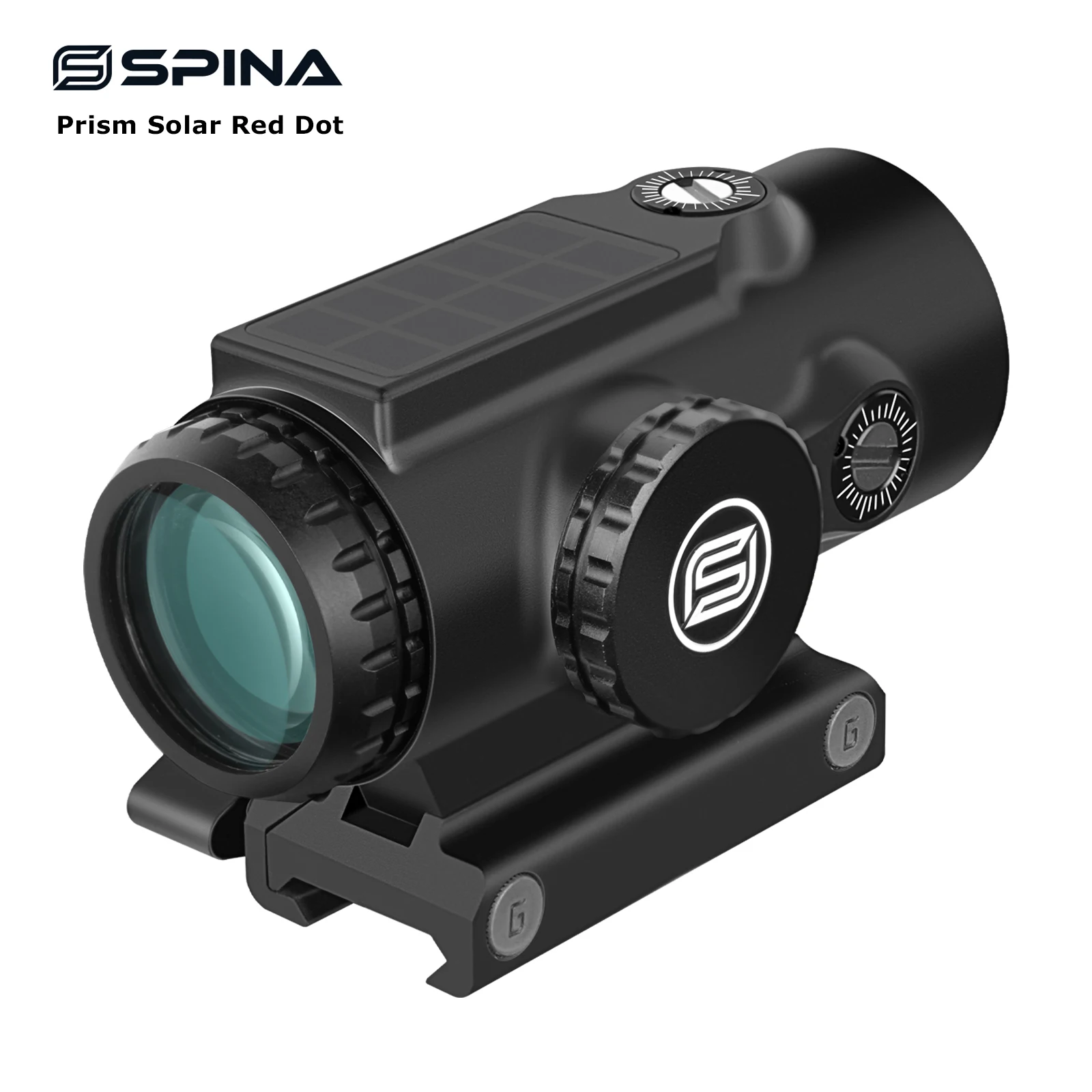 SPINA оптика 1x Призма прицел IPX7 водонепроницаемый FMC охотничья Солнечная Красная Зеленая точка