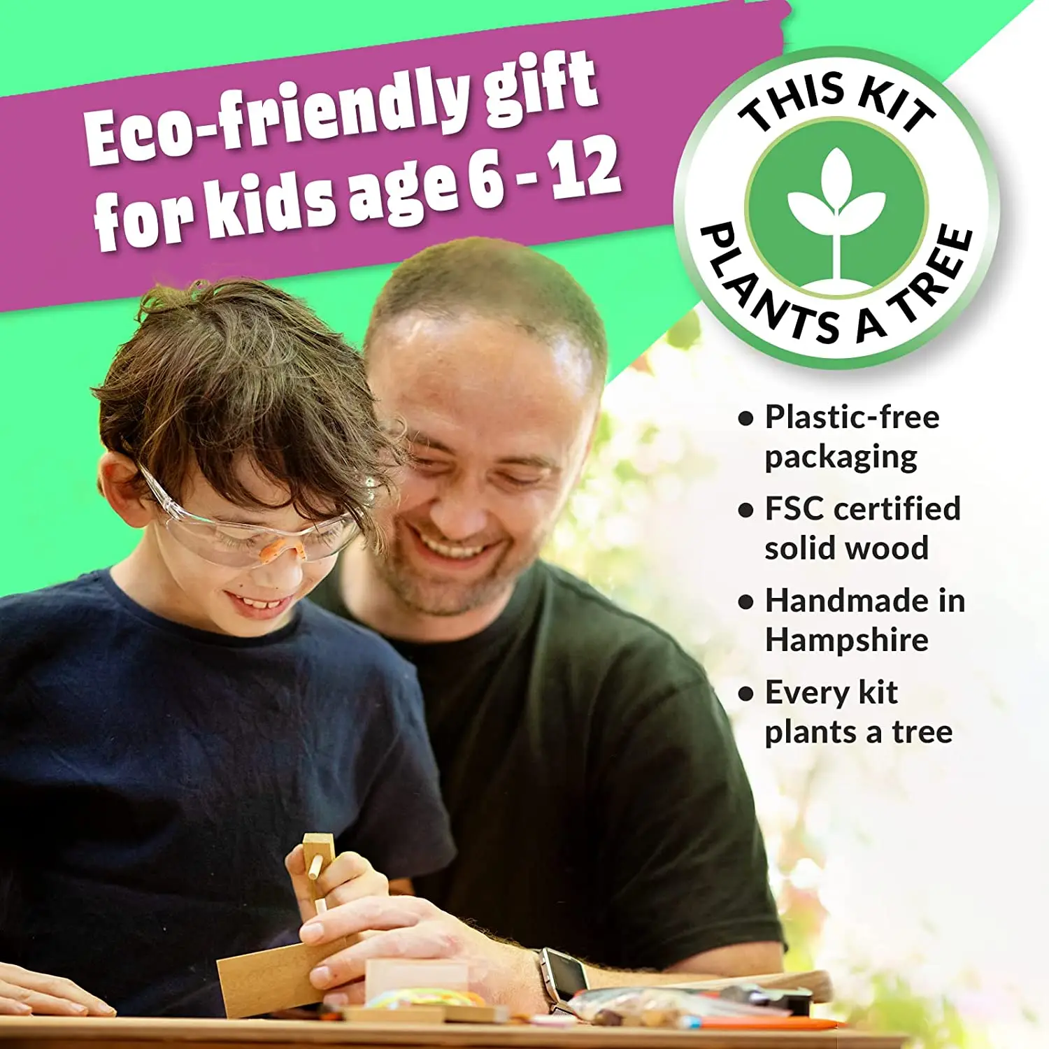 Eco Friendly Woodworking Kits Build Your Own Wooden Build a crazy Cool Robot Mini-Maker Kits great STEM activity mini-makers