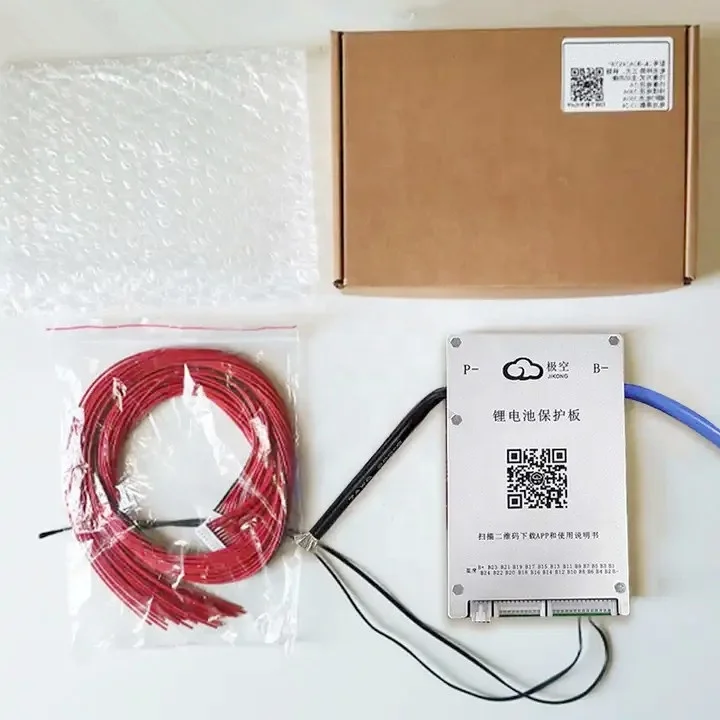 8S-17S 60A Lithium Battery Smart BMS JK-BD6A17S6P 8S 10S 12S 13S 17S 60Amp Li ion LTO NMC Battery PCB RS485 CAN Optional