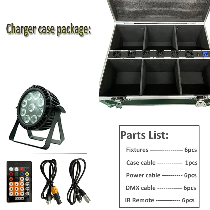 Cheap theatre DMX Controller RGB Stage led party lights dj Par light 9 x 12W mini led stage lights