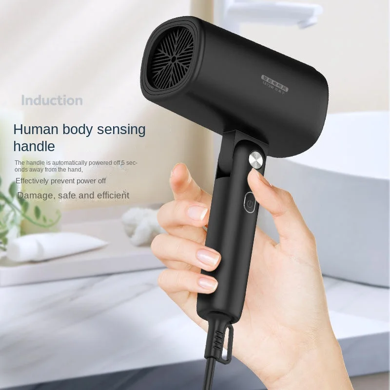 High quality foldable hair dryer, innovative negative ion hair dryer, NTC intelligent temperature control for hotel use
