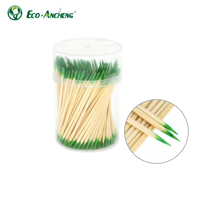 Китайская фабрика поставляет экологически чистые бамбуковые деревянные зубочистки производство биоразлагаемых фруктовых зубочисток