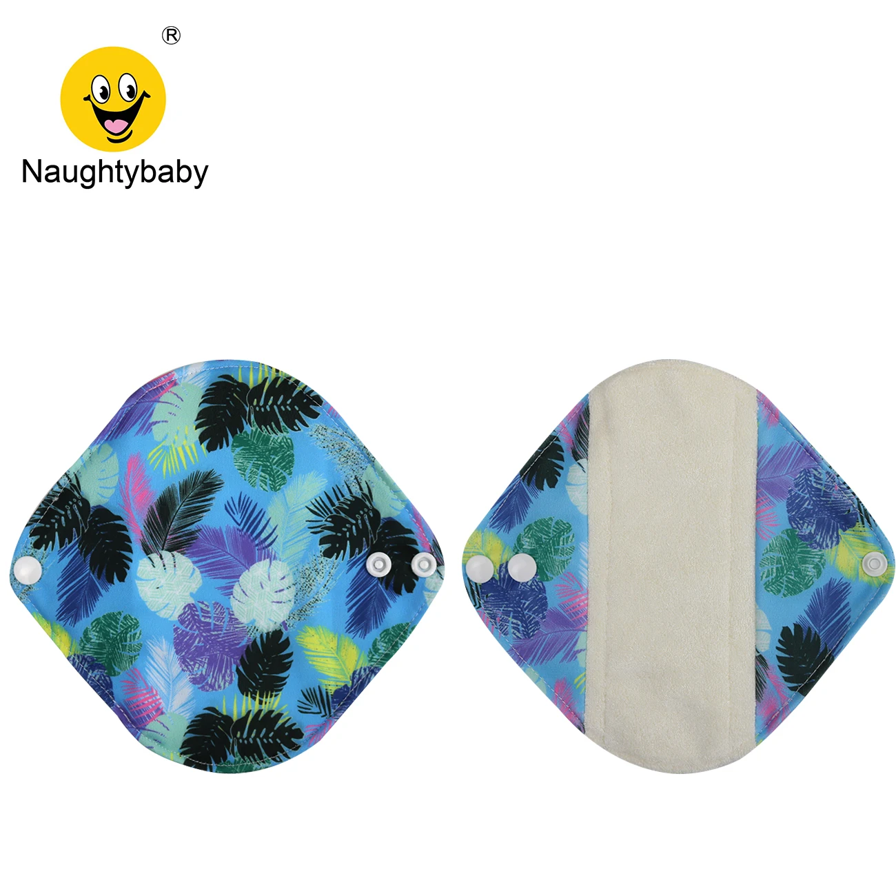 Оптовая продажа Моющиеся Многоразовые Женские бамбуковые махровые менструальные салфетки 18*17 см гигиенические прокладки