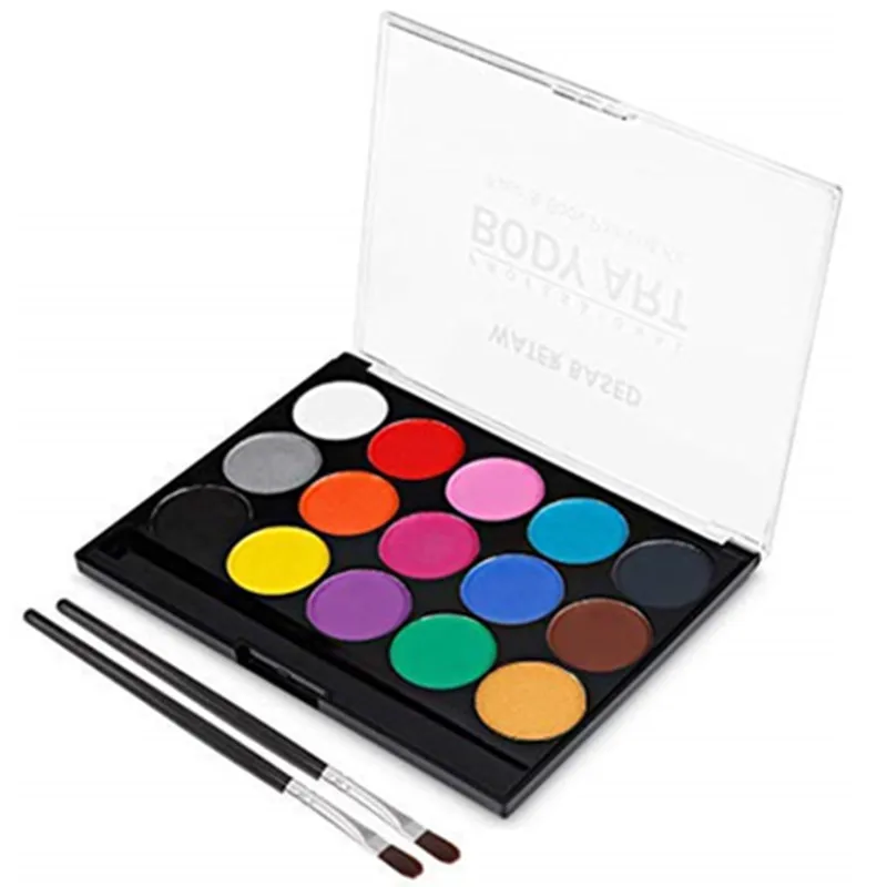 Water based rainbow custom colors UV painting for face & body for kids