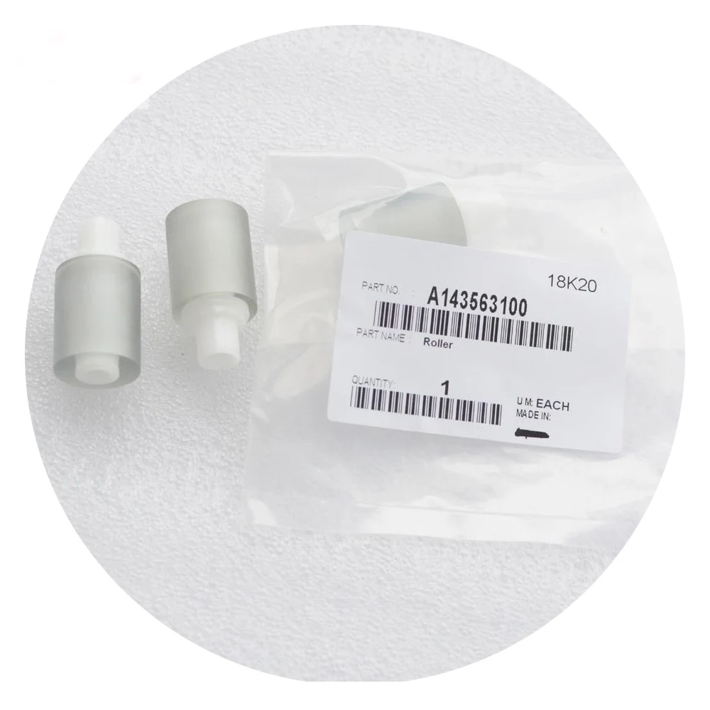 For minolta Bizhub 223 227 263 287 423 454 554e  A143563100 (A143-5631-00) ADF feed roller Doc Feeder