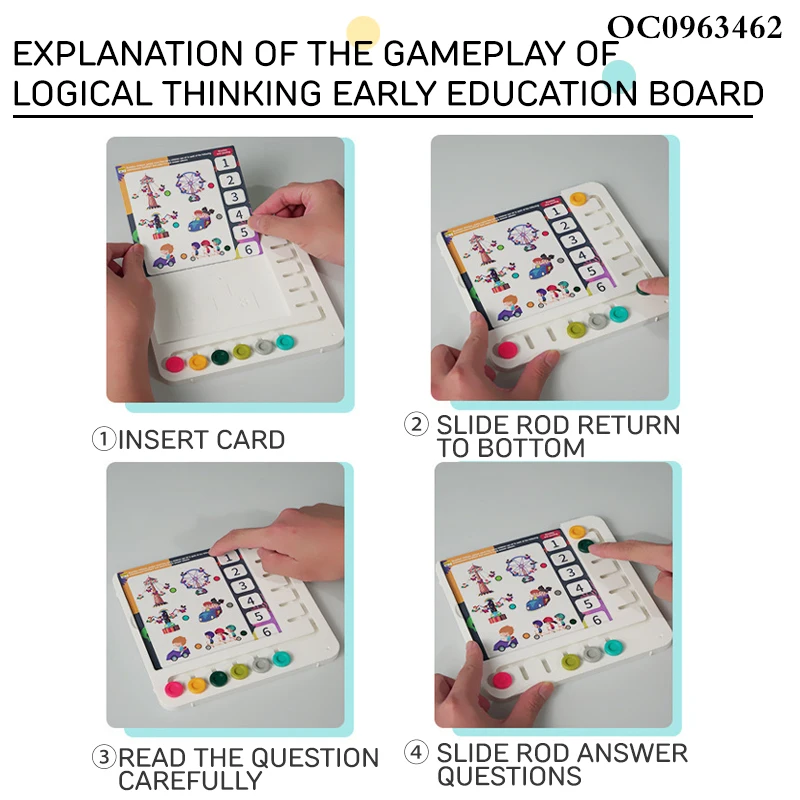 More educational toys manufactures maths logical board games for kids learning
