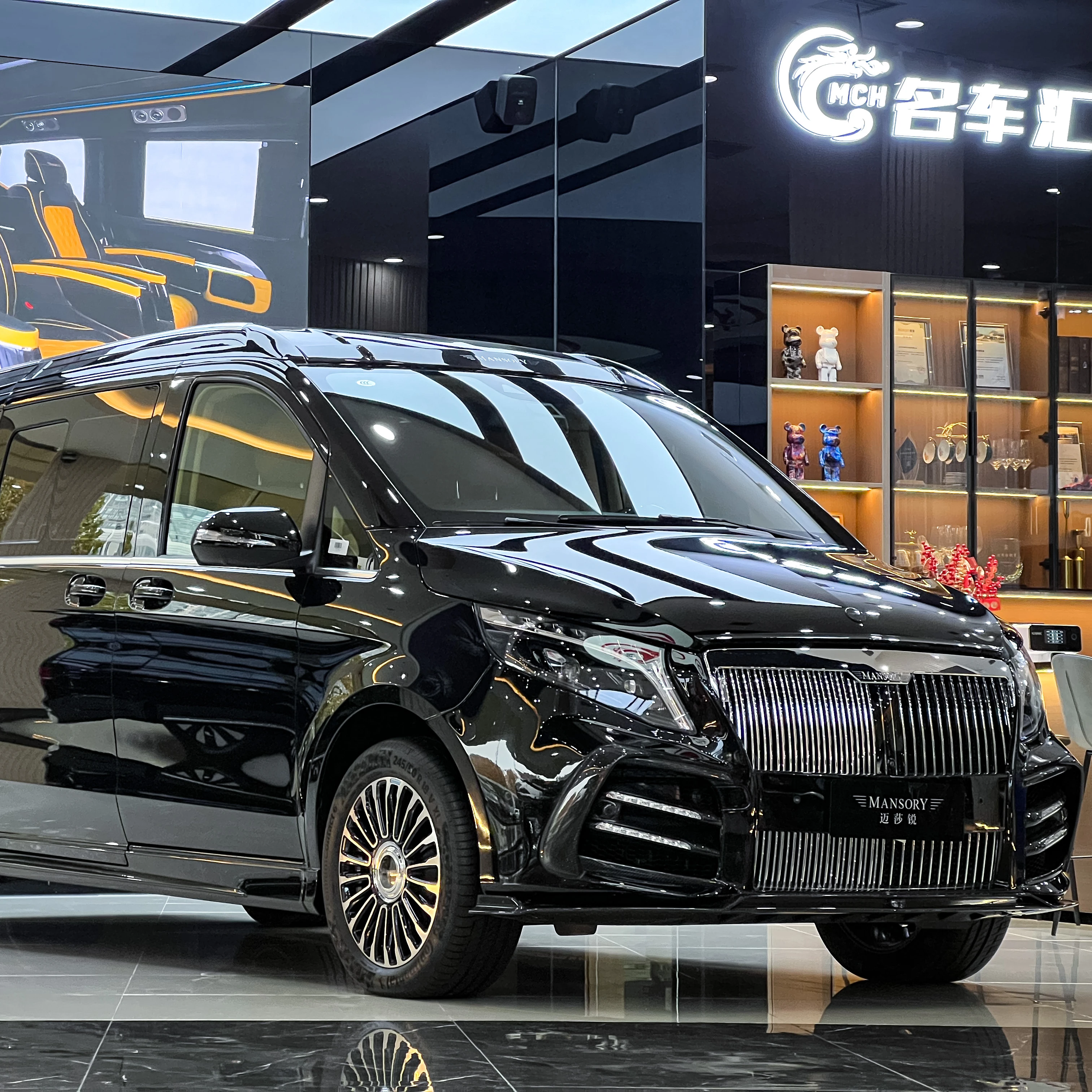 Luxury business vehicle Mansorys MV600 V-Class 2024 new Petrol car Medium large Premium Version MPV