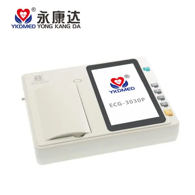 3 Channel Electrocardiogramm Electronic Home Handheld ECG Heart Machine Portable EKG Device YKD ECG-3030P Ecg/Ekg Machine