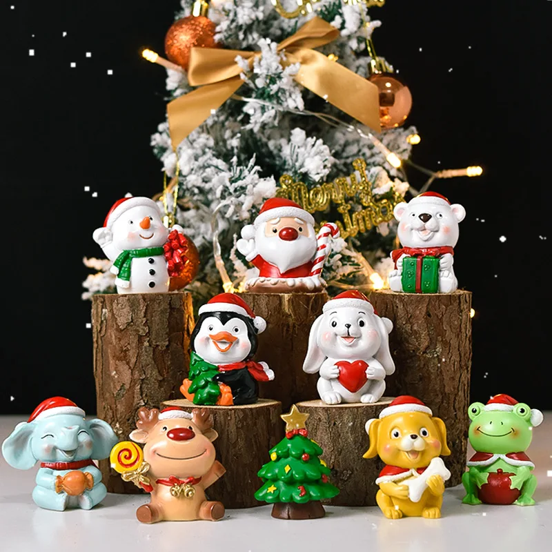Jiayi Polyresin ornament christmas ornaments figurine toys other home decor decorative Resin crafts custom statue christmas