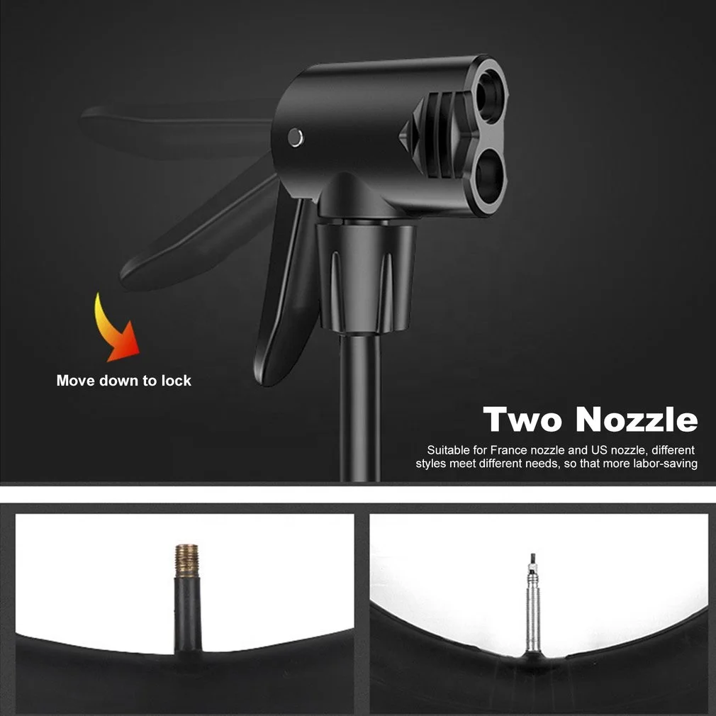 Popular bicycle floor pump and high-press bicycle floor pump