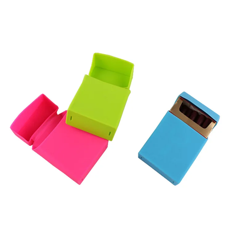 Manufacturers Supply Cigarette Box Men And Women Cigarette Dust Cover Silicone Cigarette Case